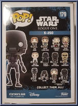 K-2SO from Star Wars - Rogue One - Pop! Vinyl Figures manufactured by Funko [Back]