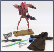 Arena Conflict Accessory Set (with Battle Droid) from Star Wars - Saga - Attack of the Clones manufactured by Hasbro [Loose]