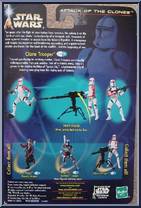 Clone Trooper from Star Wars - Saga - Attack of the Clones manufactured by Hasbro [Back]