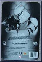 Clone Trooper from Star Wars - Saga - Convention Figures manufactured by Hasbro [Back]