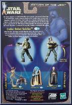 Endor Rebel Soldier from Star Wars - Saga - Return of the Jedi manufactured by Hasbro [Back]