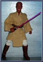 Mace Windu (Jedi Council) from Star Wars - Saga - 12" Scale - Attack of the Clones manufactured by Hasbro [Loose]