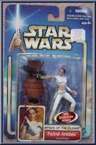 Padme Amidala (Arena Escape) from Star Wars - Saga - Attack of the Clones - Background Inserts manufactured by Hasbro [Front]