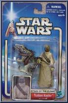 Tusken Raider (with Massiff) from Star Wars - Saga - Attack of the Clones manufactured by Hasbro [Front]