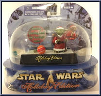 Yoda (Holiday Edition) from Star Wars - Saga - Exclusives manufactured by Hasbro [Front]