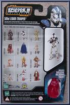 501st Legion Trooper from Star Wars - Saga Collection - Episode III Greatest Battles manufactured by Hasbro [Back]