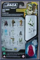 Clone Trooper Sergeant from Star Wars - Saga Collection - Basic Series manufactured by Hasbro [Back]