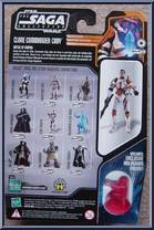 Clone Commander Cody from Star Wars - Saga Collection - Battle of Coruscant manufactured by Hasbro [Back]