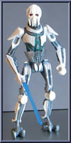 General Grievous (Cloak) from Star Wars - Saga Collection - Episode III Heroes & Villains manufactured by Hasbro [Loose]