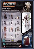 General Grievous (Cloak) from Star Wars - Saga Collection - Episode III Heroes & Villains manufactured by Hasbro [Back]