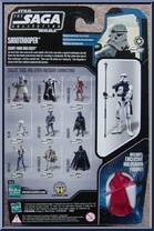 Sandtrooper from Star Wars - Saga Collection - Escape from Mos Eisley manufactured by Hasbro [Back]