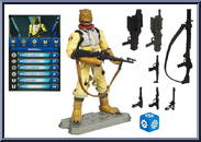 Bossk from Star Wars - Saga Legends (2010) - Basic Series manufactured by Hasbro [Loose]