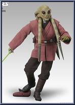 Kit Fisto (Exclusive) from Star Wars - Order of the Jedi manufactured by Sideshow [Loose]