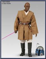 Mace Windu (Exclusive) from Star Wars - Order of the Jedi manufactured by Sideshow [Loose]