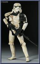 Sandtrooper from Star Wars - Militaries of Star Wars manufactured by Sideshow [Loose]