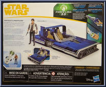 Han Solo's Landspeeder from Star Wars - Solo - Vehicles manufactured by Hasbro [Back]