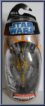 Anakin's Starfighter (Clone Wars) from Star Wars - Titanium - Basic Series manufactured by Hasbro [Front]