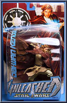Obi-Wan Kenobi from Star Wars - Unleashed - 2003 Unleashed manufactured by Hasbro [Front]