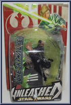 Luke Skywalker from Star Wars - Unleashed - 2003 Unleashed manufactured by Hasbro [Front]