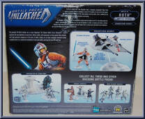 Battle of Hoth: Snowspeeder Assault from Star Wars - Unleashed - Battle Packs manufactured by Hasbro [Back]