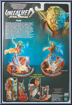 Yoda from Star Wars - Unleashed - 2003 Unleashed manufactured by Hasbro [Back]