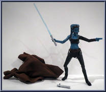 Aayla Secura from Star Wars - Vintage Collection - Basic Series manufactured by Hasbro [Loose]