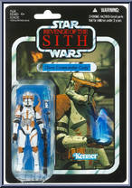 Clone Commander Cody from Star Wars - Vintage Collection - Basic Series manufactured by Hasbro [Front]