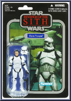 Clone Trooper from Star Wars - Vintage Collection - Basic Series manufactured by Hasbro [Front]