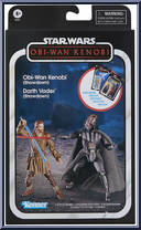 Obi-Wan Kenobi / Darth Vader (Showdown) from Star Wars - Vintage Collection (2018) - Obi-Wan Kenobi manufactured by Hasbro [Front]