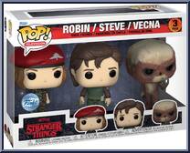 Robin / Steve / Vecna from Stranger Things - Pop! Sets manufactured by Funko [Front]