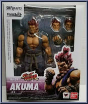 Akuma from Street Fighter - S.H. Figuarts manufactured by Bandai [Front]