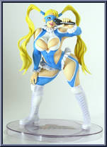 Rainbow Mika from Street Fighter - Statues manufactured by Kotobukiya [Loose]