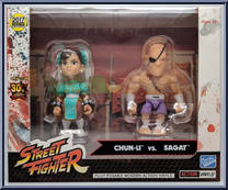 Chun-Li vs Sagat from Street Fighter - SDCC manufactured by Loyal Subjects [Front]