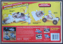 Attack Ship from Super Blocks - Space Adventure manufactured by Tyco [Back]