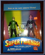 Green Lantern & Sinestro from Super Friends - Basic Series manufactured by DC Direct [Front]