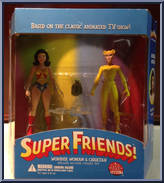 Wonder Woman & Cheetah from Super Friends - Basic Series manufactured by DC Direct [Front]