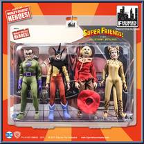 Riddler / Toyman / Scarecrow / Cheetah from Super Friends - Multi-Packs manufactured by Figures Toy Company [Front]