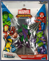 Green Goblin from Super Hero Adventures - Mini manufactured by Hasbro [Front]
