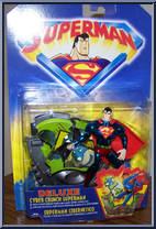 Superman (Cyber Crunch) from Superman - Animated Series - Foreign manufactured by Kenner [Front]