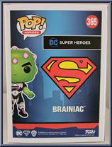 Brainiac from Superman - Pop! Vinyl Figures manufactured by Funko [Back]