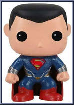 Superman from Superman - Superman Man of Steel Pop! manufactured by Funko [Loose]