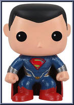 Superman from Superman - Superman Man of Steel Pop! manufactured by Funko [Loose]