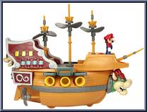 Deluxe Bowser's Airship Playset Action Figure