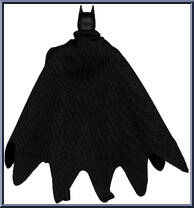 Batman (Black and Grey) from Super Powers - Basic Series manufactured by McFarlane [Loose]