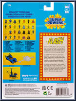 Flash (Gold Edition) from Super Powers - Basic Series manufactured by McFarlane [Back]