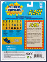 Flash (Opposites Attract) from Super Powers - Basic Series manufactured by McFarlane [Back]