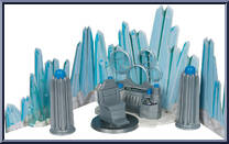 Fortress of Solitude (Superman Movie) from Super Powers - Accessories manufactured by McFarlane [Loose]