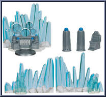 Fortress of Solitude (Superman Movie) from Super Powers - Accessories manufactured by McFarlane [Loose]