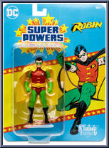 Robin from Super Powers - Basic Series manufactured by McFarlane [Front]