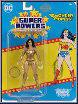 Wonder Woman (Gold) from Super Powers - Basic Series manufactured by McFarlane [Front]